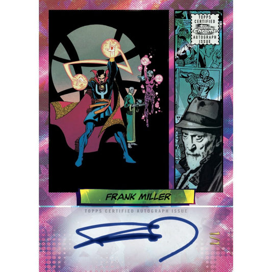 2024 Topps Marvel Chrome Sapphire Hobby Box