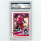 1984 TOPPS Steve Yzerman #49 PSA/DNA Certified Authentic Auto (Case has edge cracks)  (#MW8029)