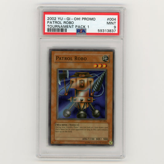2002 YuGiOh Promo Patrol Robo Tournament Pack 1 #004 PSA 9 (#AF12)